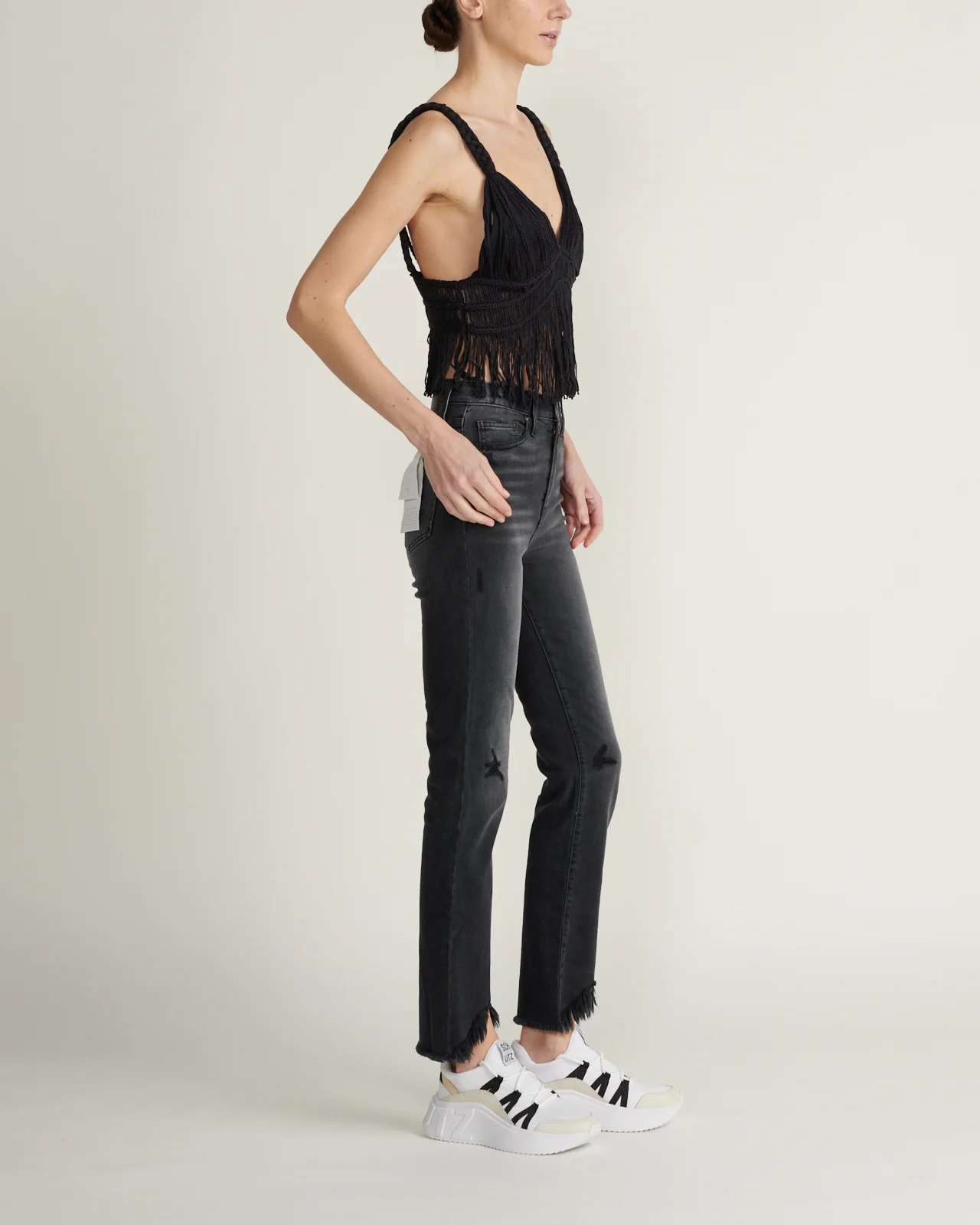 Blusa Claudette Macrame Bralette - Image 6