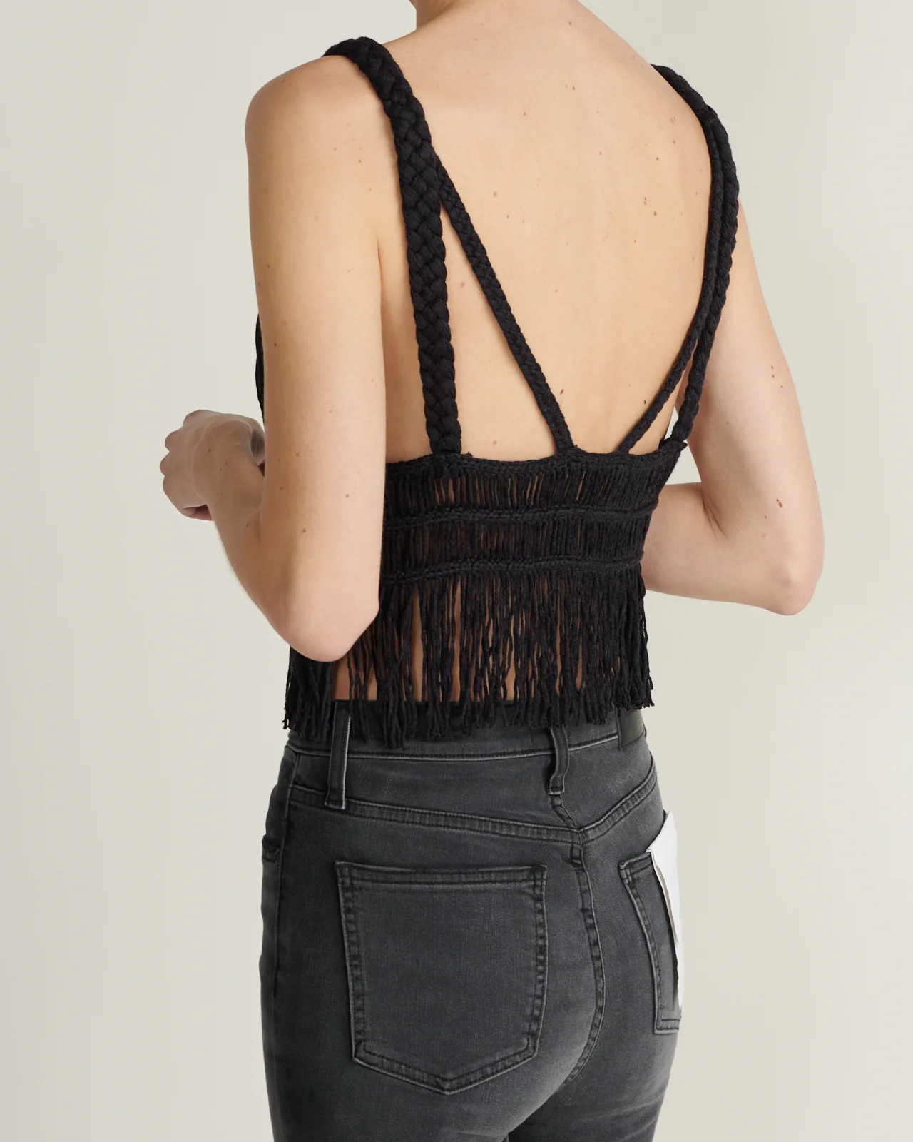Blusa Claudette Macrame Bralette - Image 8