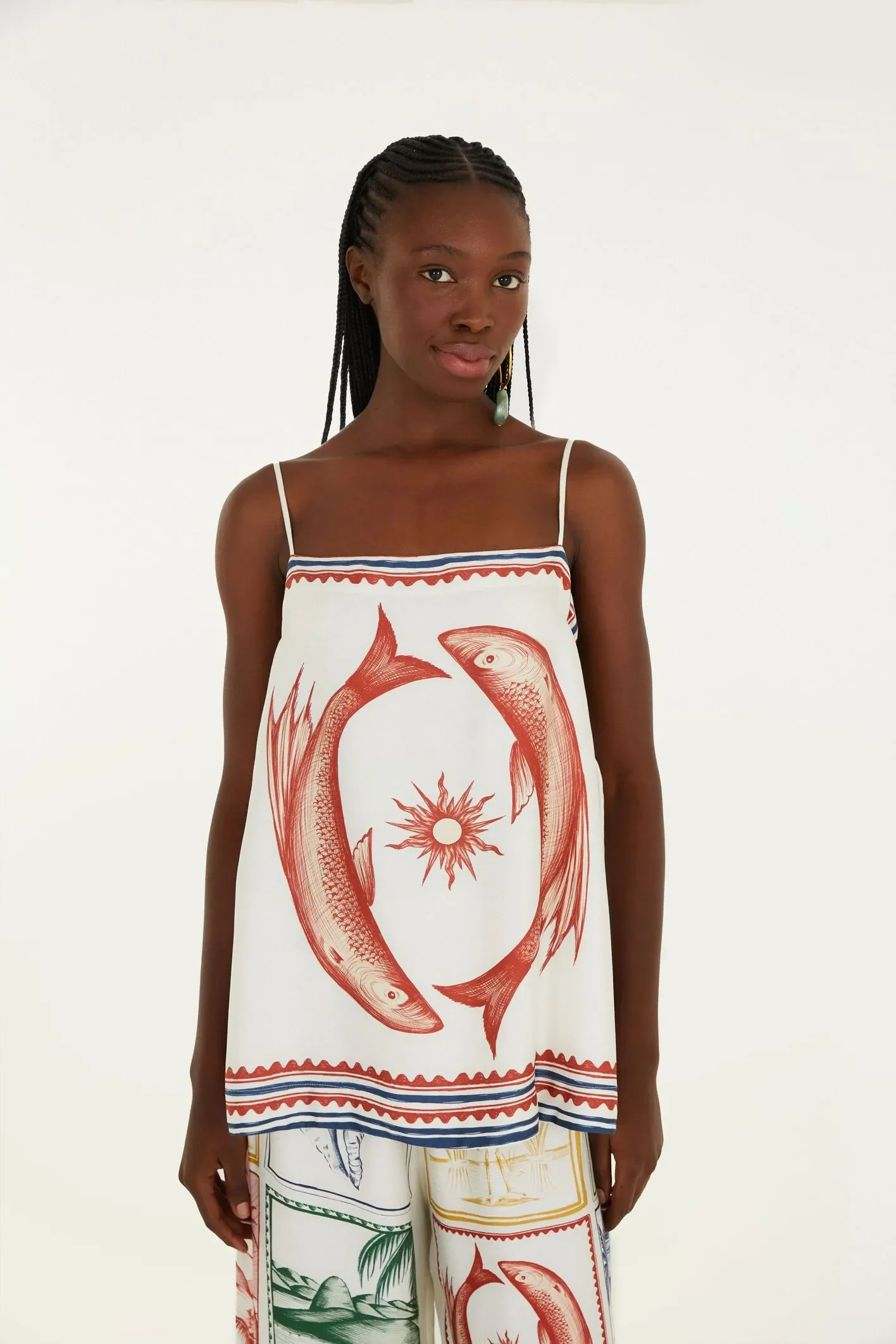 Blusa Regata Brasil Vintage