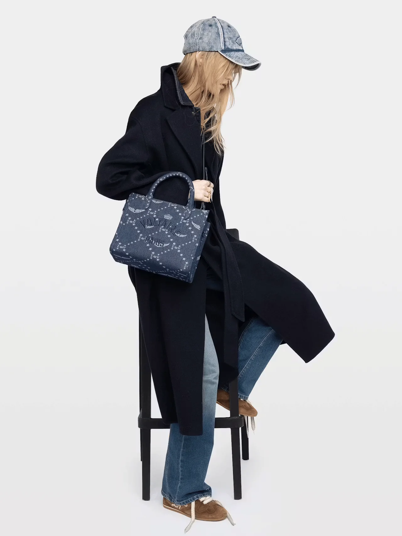 Bolso Angel Tote Xs Denim Monogram - Image 5