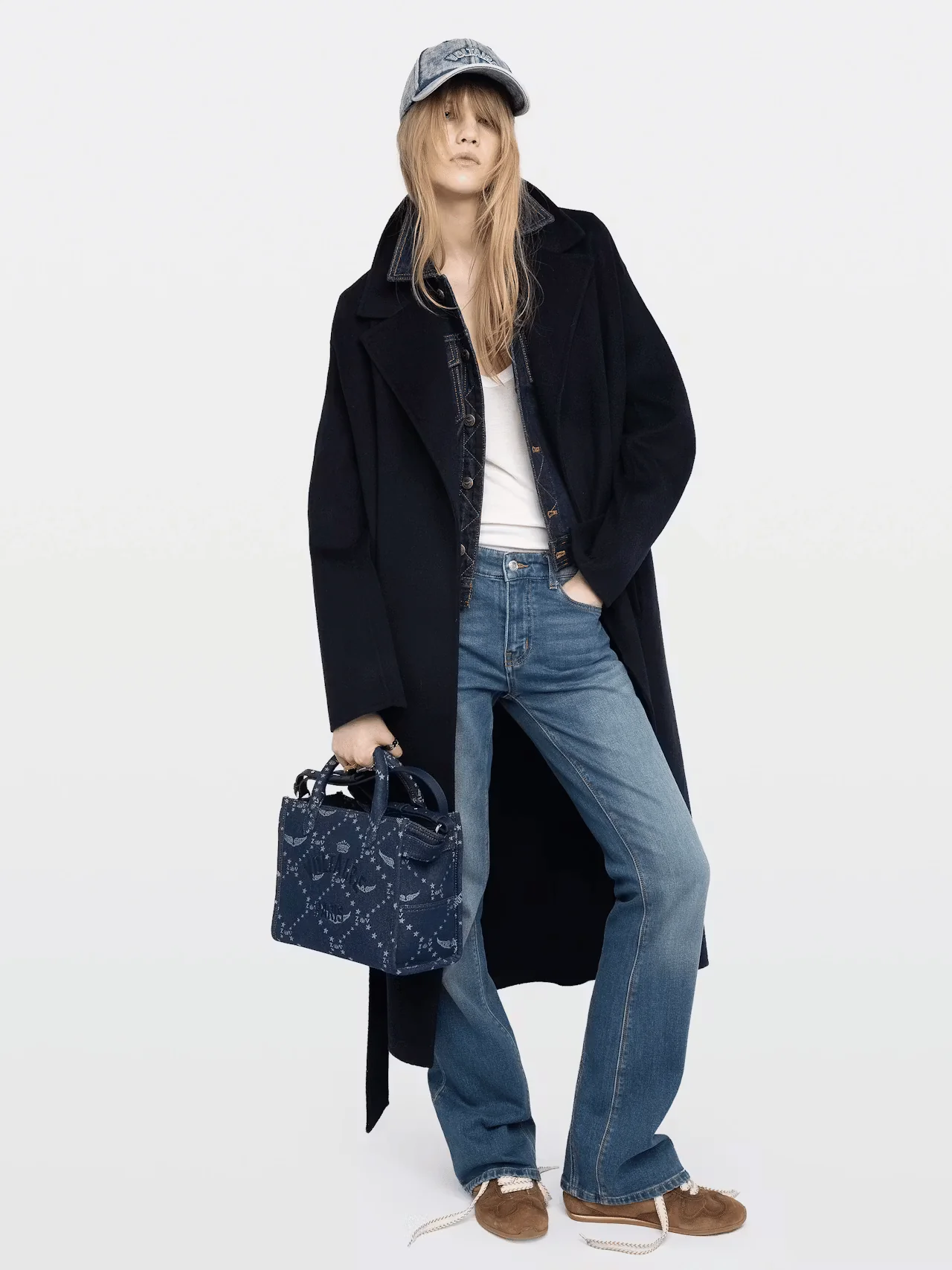 Bolso Angel Tote Xs Denim Monogram - Image 6