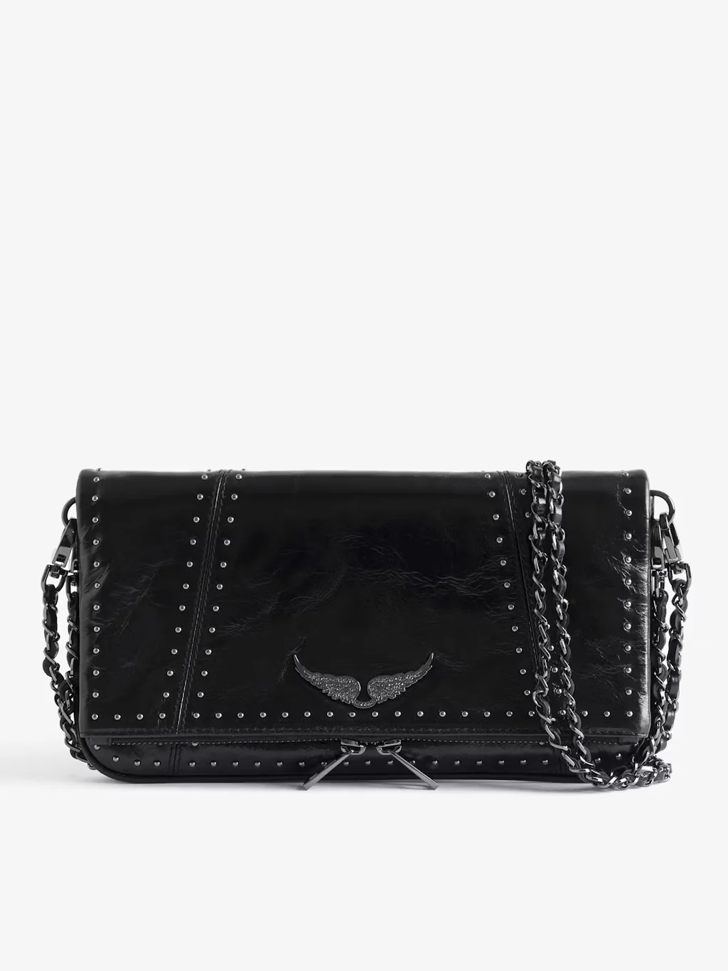 Bolso Rock Vintage Patent Studs