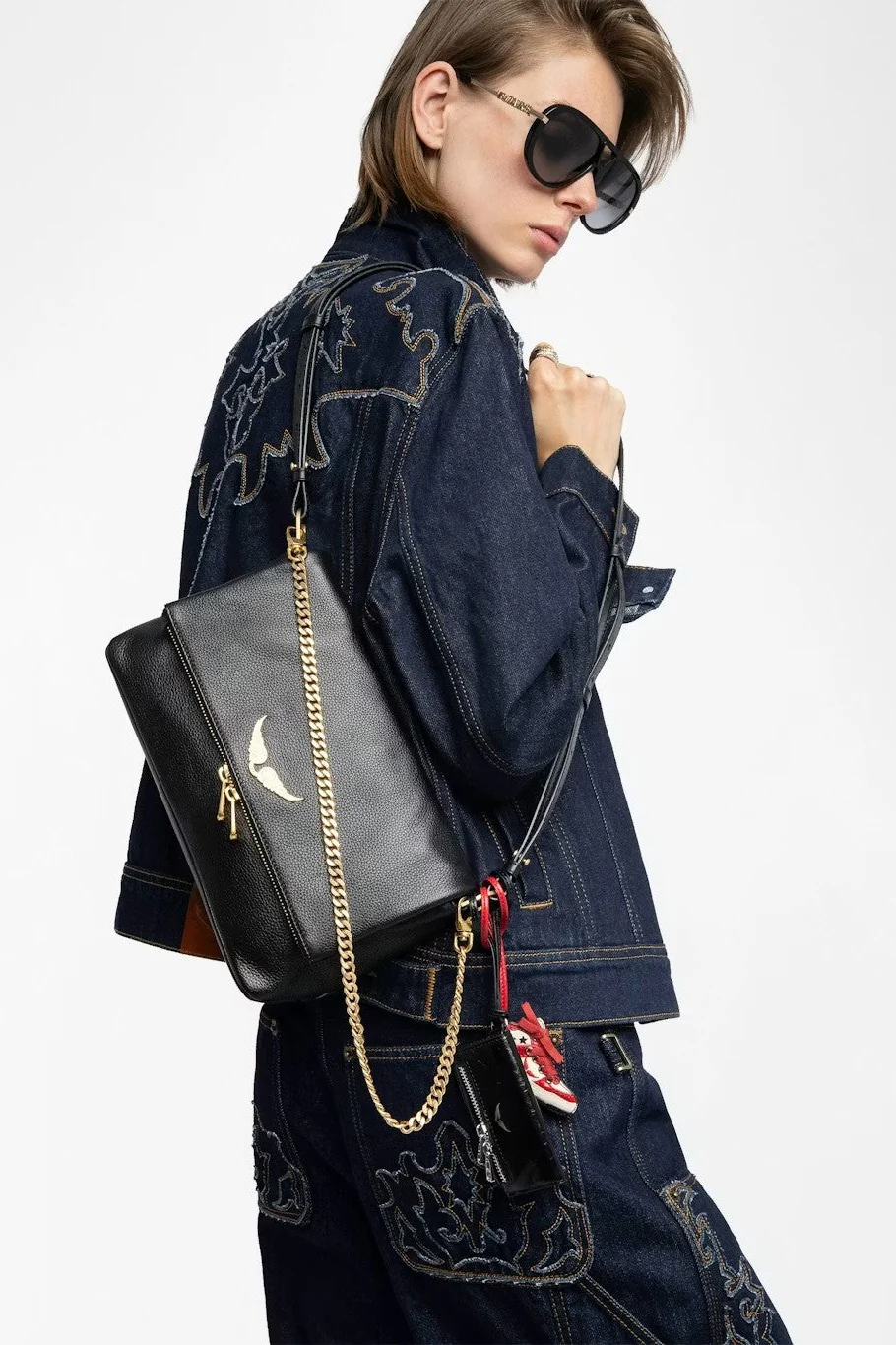 Bolso Rocky Ii Grained Leather - Image 6