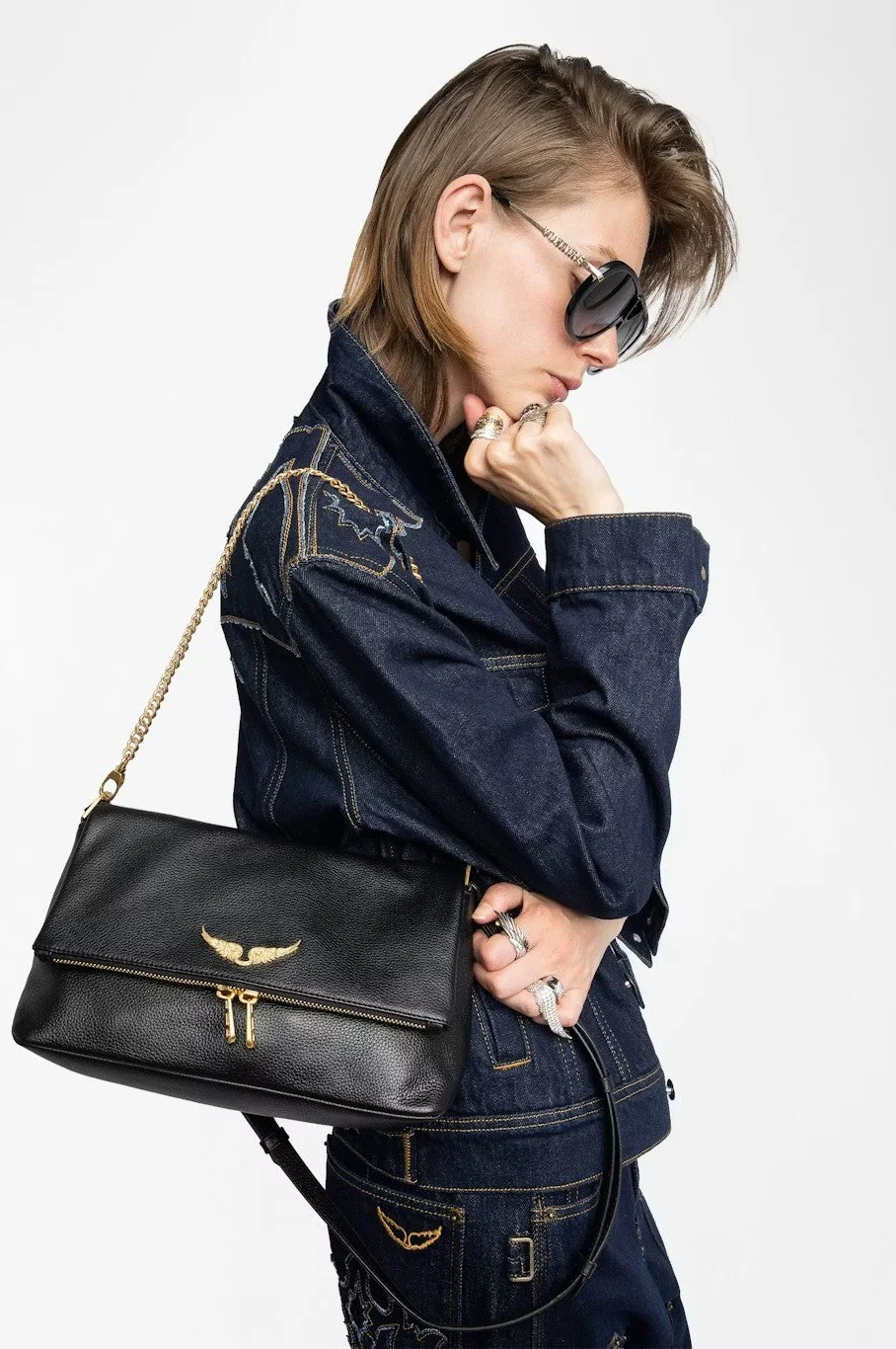 Bolso Rocky Ii Grained Leather - Image 7