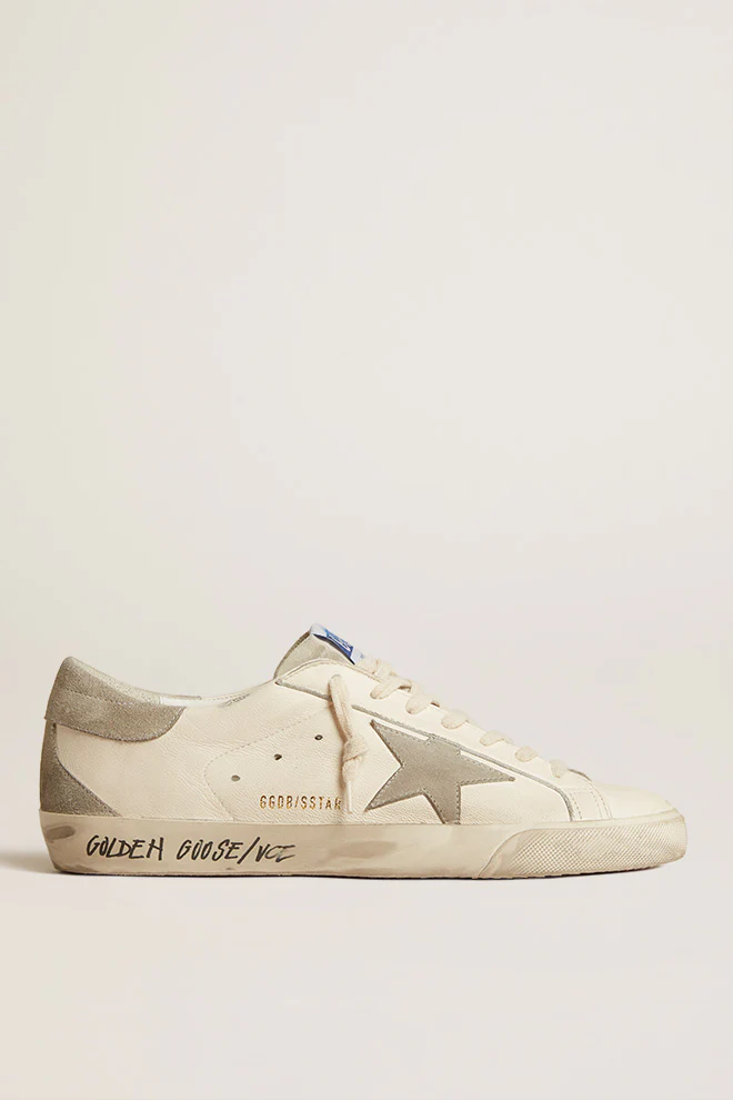Zapatillas Golden Goose Superstar Nappa Upper Nabuk Star Suede Tongue Hombre