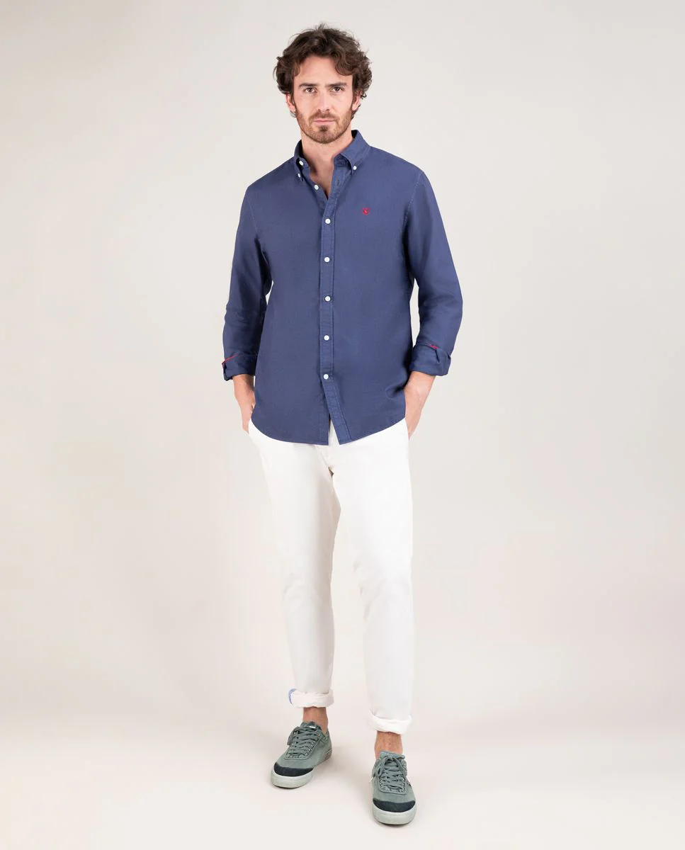 Camisa Algodon Garment Dyed - Image 2