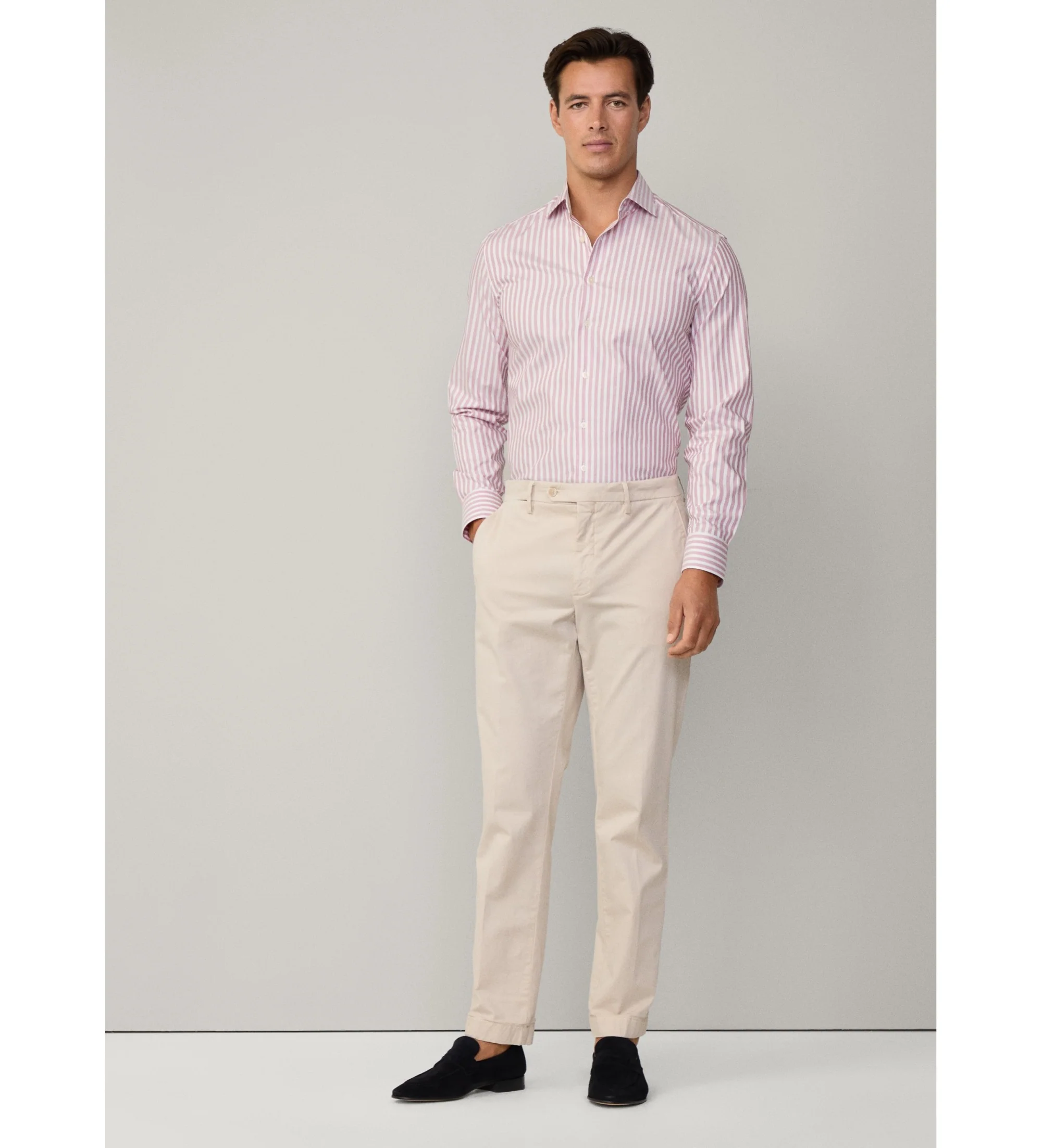 Camisa Melange Pinpoint