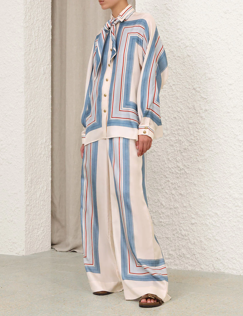 Camisa Relaxed Scarf - Image 3
