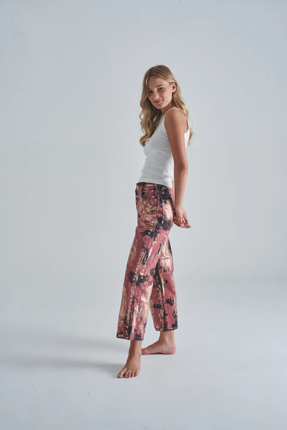 Jean Overdye Foil Wide