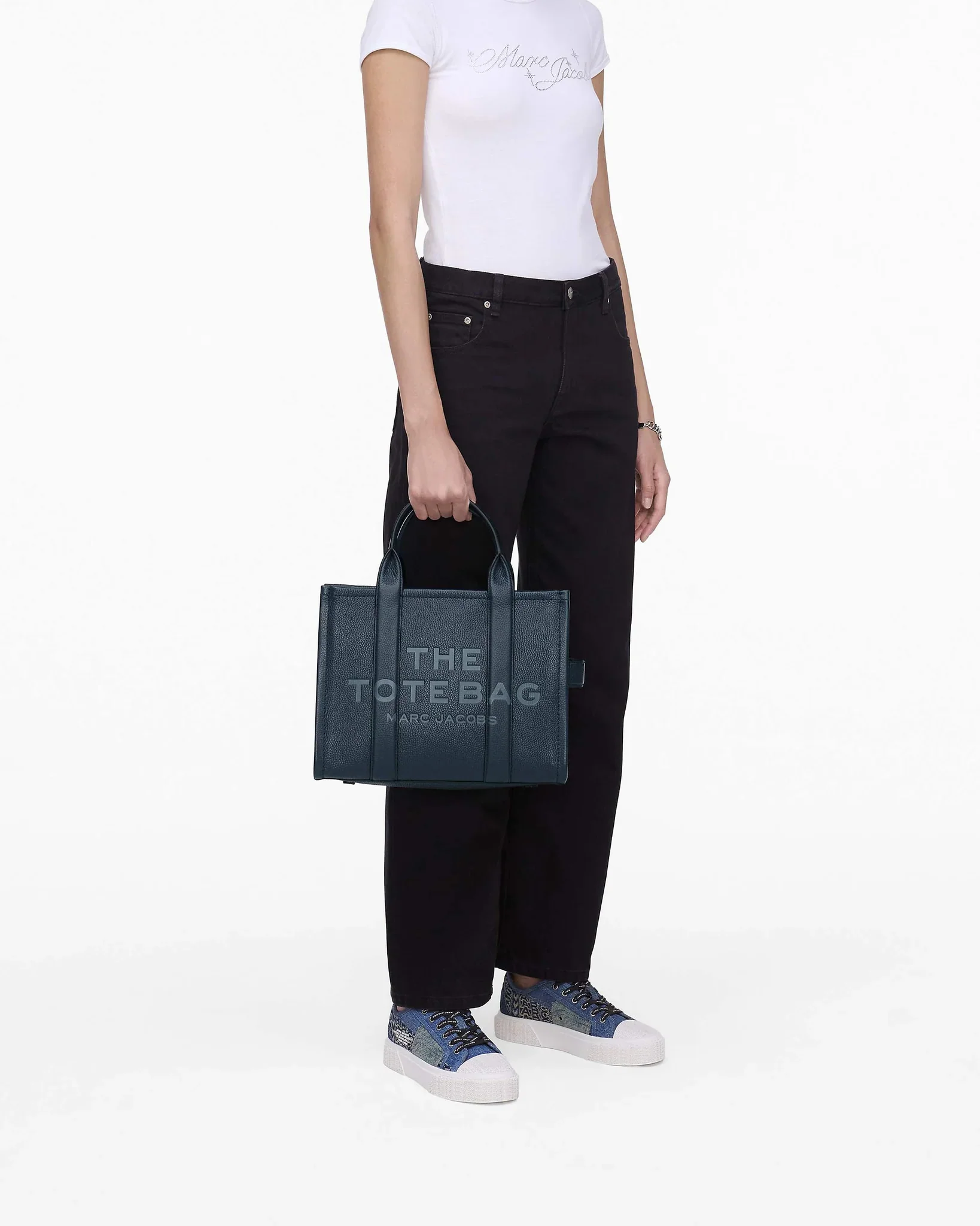 Leather Medium Tote Bag - Image 4