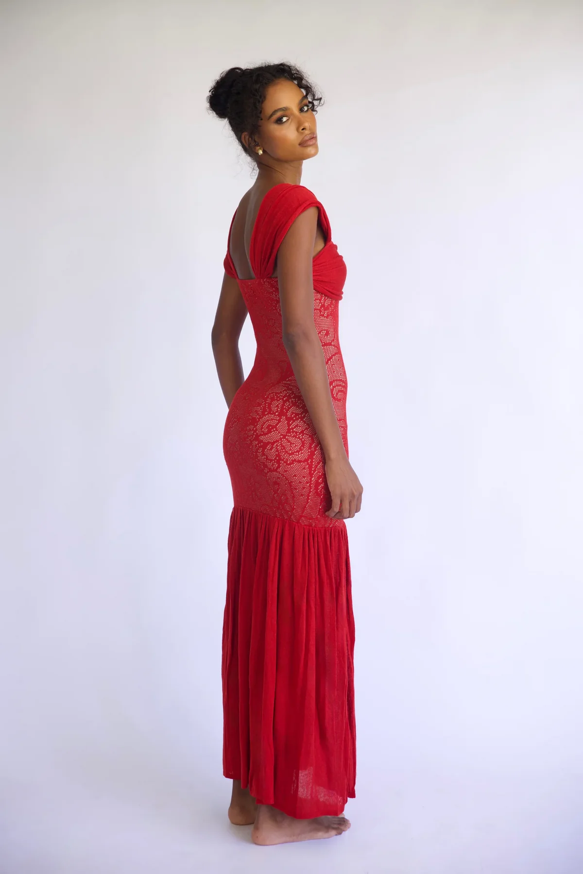Maxi Vestido Areia - Image 3