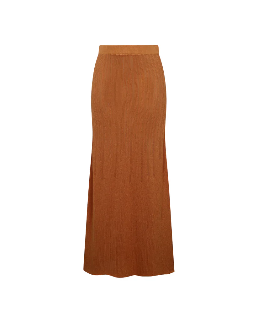 Midi Falda Tumbes Terracota - Image 3