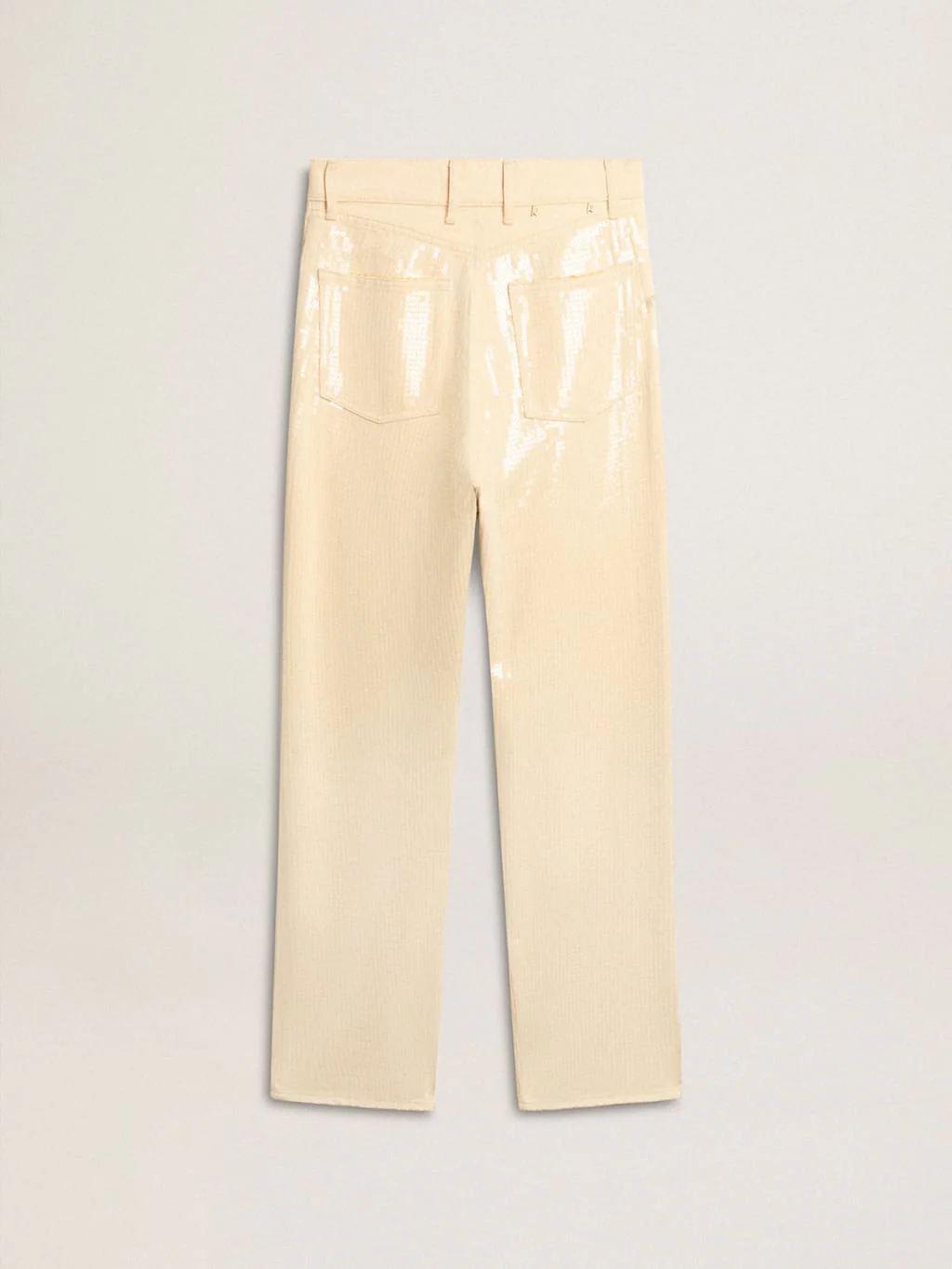 Pantalon Denim Golden Goose Journey Kim Sequins Embroidered Mujer - Image 3