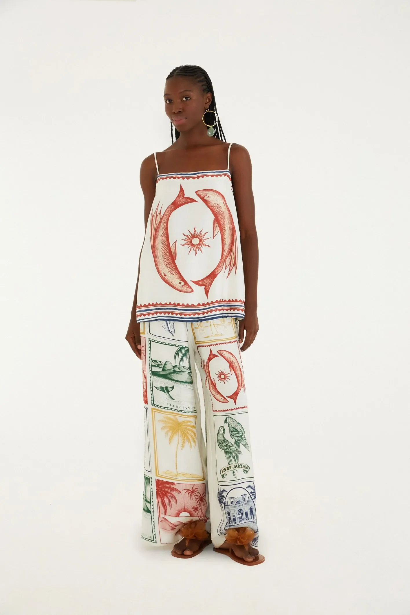 Pantalon Palazzo Brasil Vintage