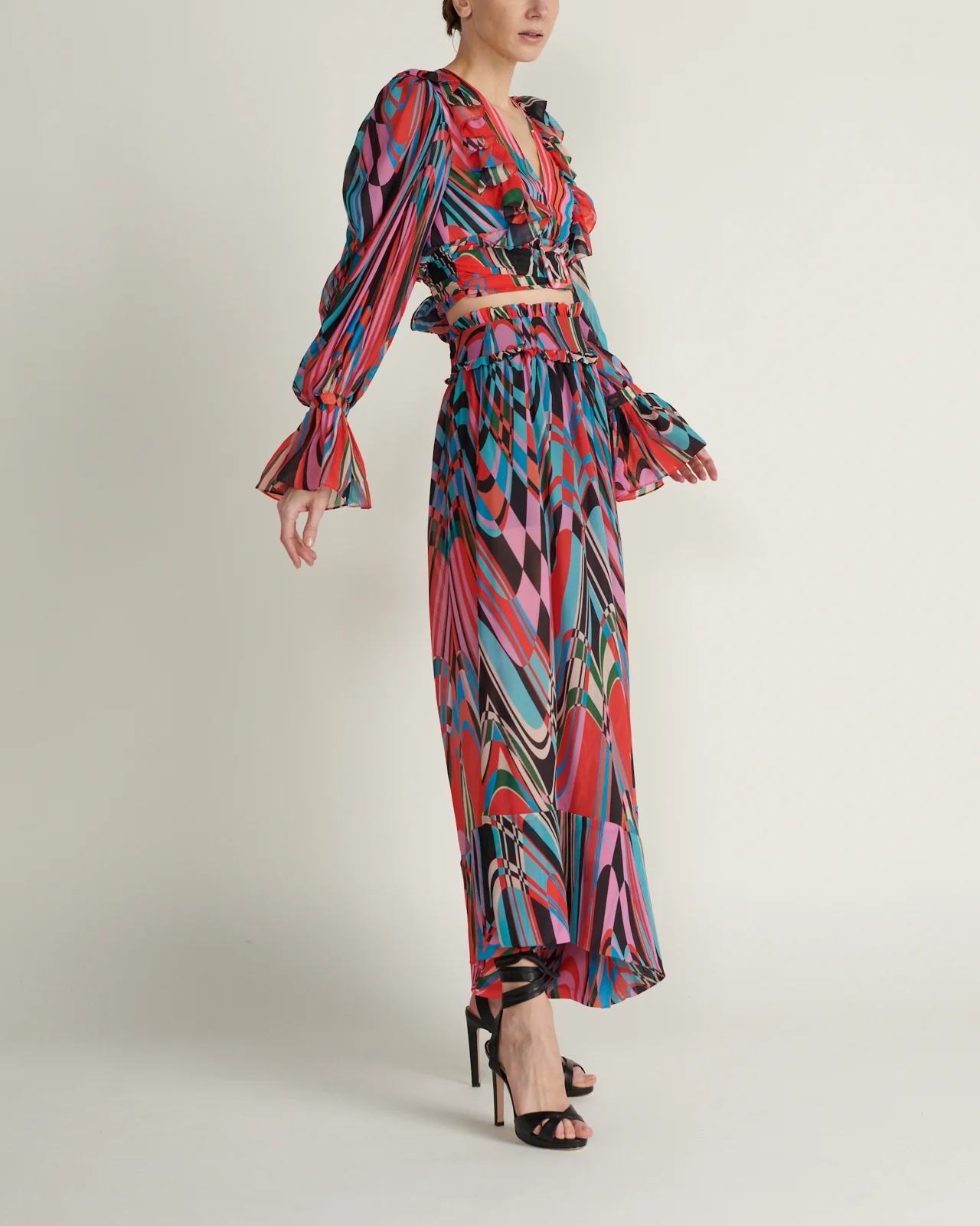 Pantalon Print Verde - Image 2