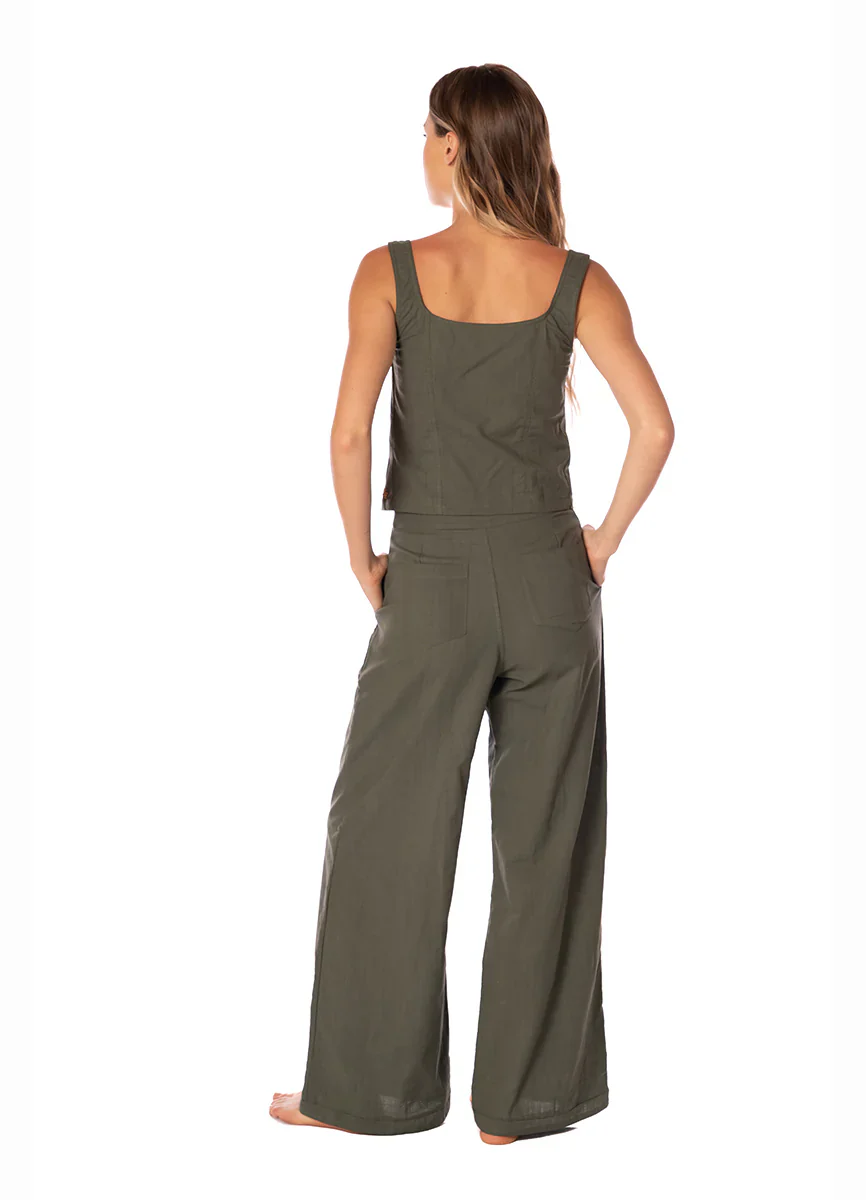 Pantalon Zenda Solid Sage Dunes - Image 2