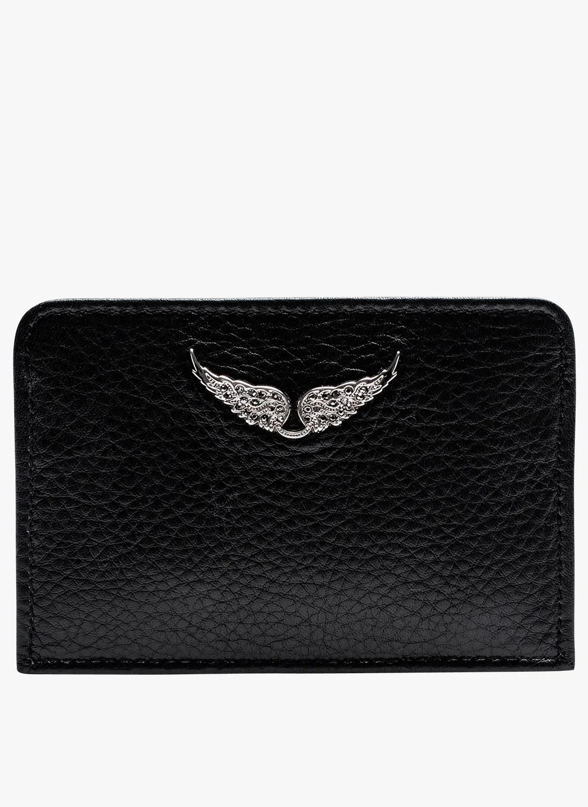 Tarjetero Zv Pass Grained Leather