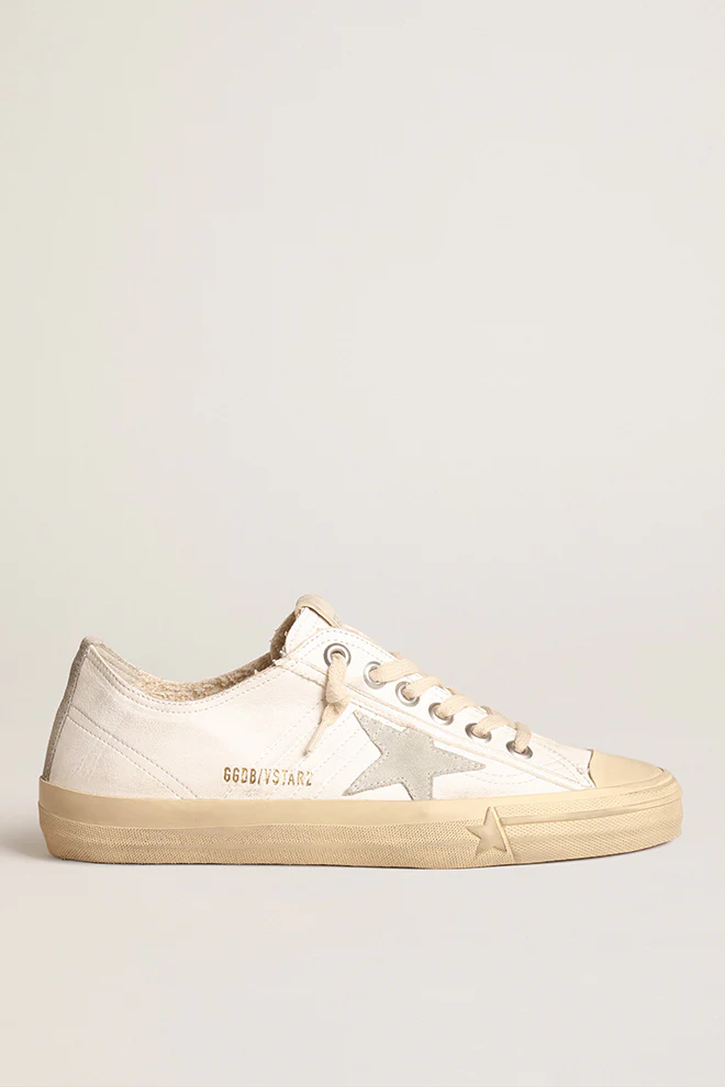 Zapatillas Golden Goose V-Star 2 Nappa Upper Rubber Toe Mujer