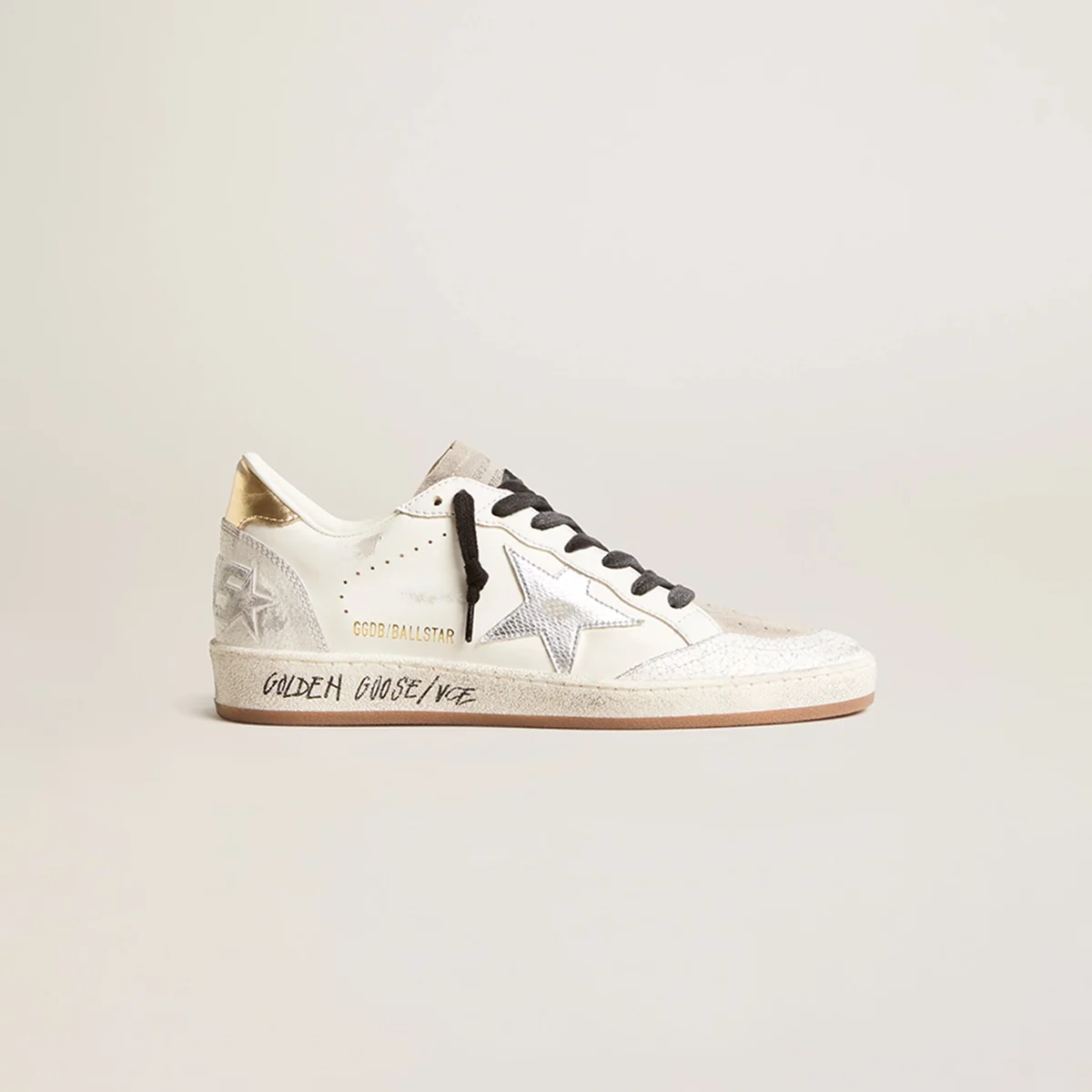 Zapatillas Golden Goose Ballstar Leath Crack Vipr Print Star Sign Mujer