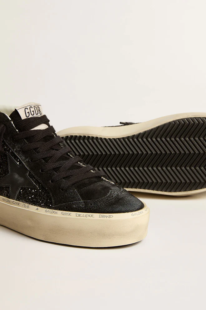 Zapatillas Golden Goose Hi Mid Star Glitter Upper Mujer - Image 4