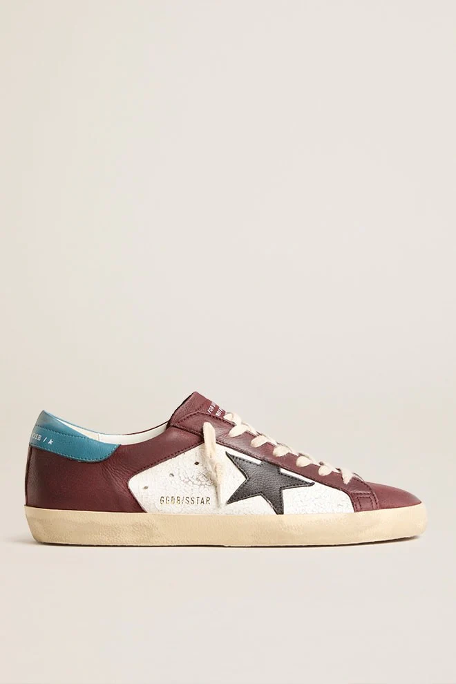 Zapatillas Golden Goose Super Star Crack And Leather Upper Leather Star Hombre