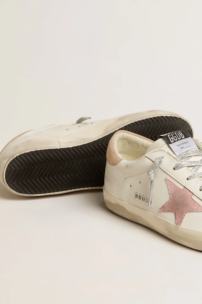 Zapatillas Golden Goose Super-Star Leather Upper Mujer - Image 4