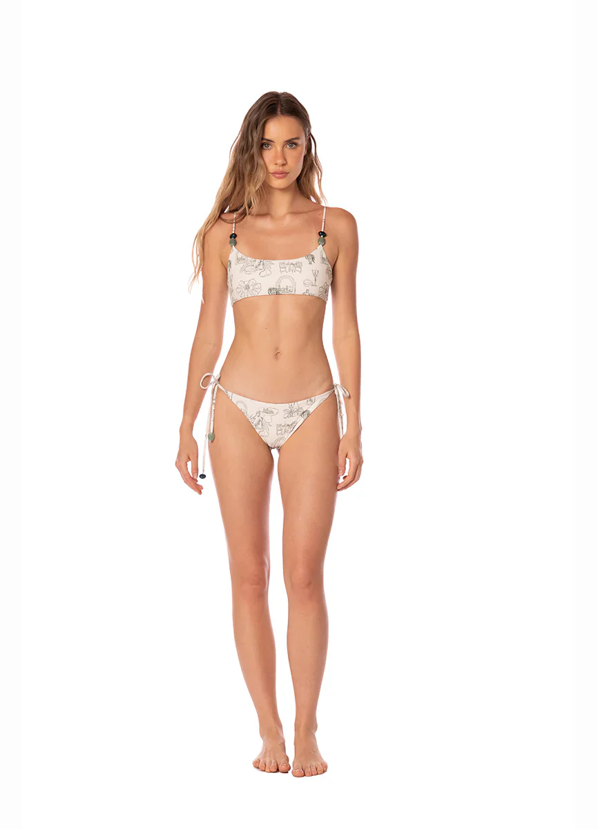 Top Aldara Print Sage Dunes - Image 3