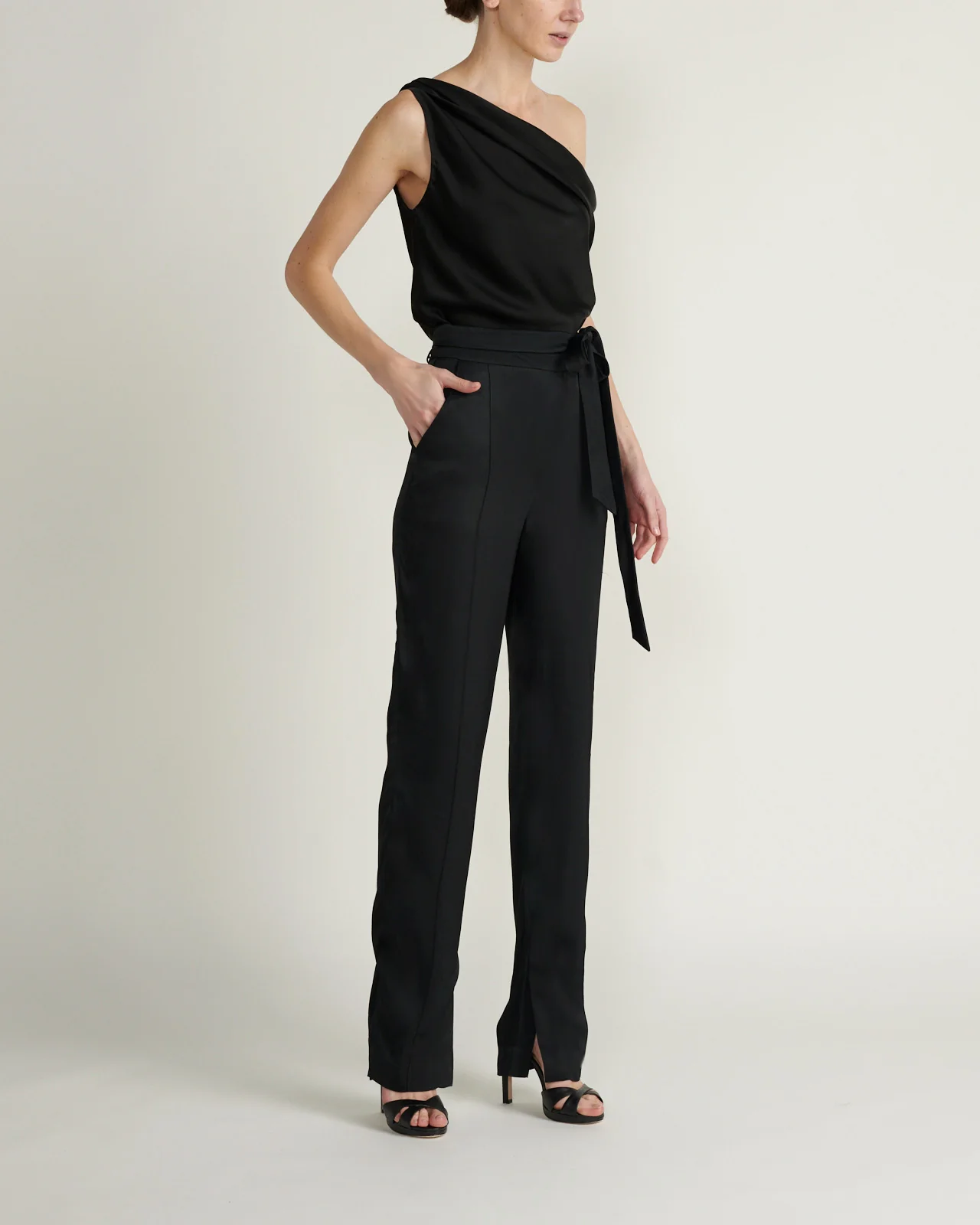 Top Lexy Satin Drapeado Classic - Image 2