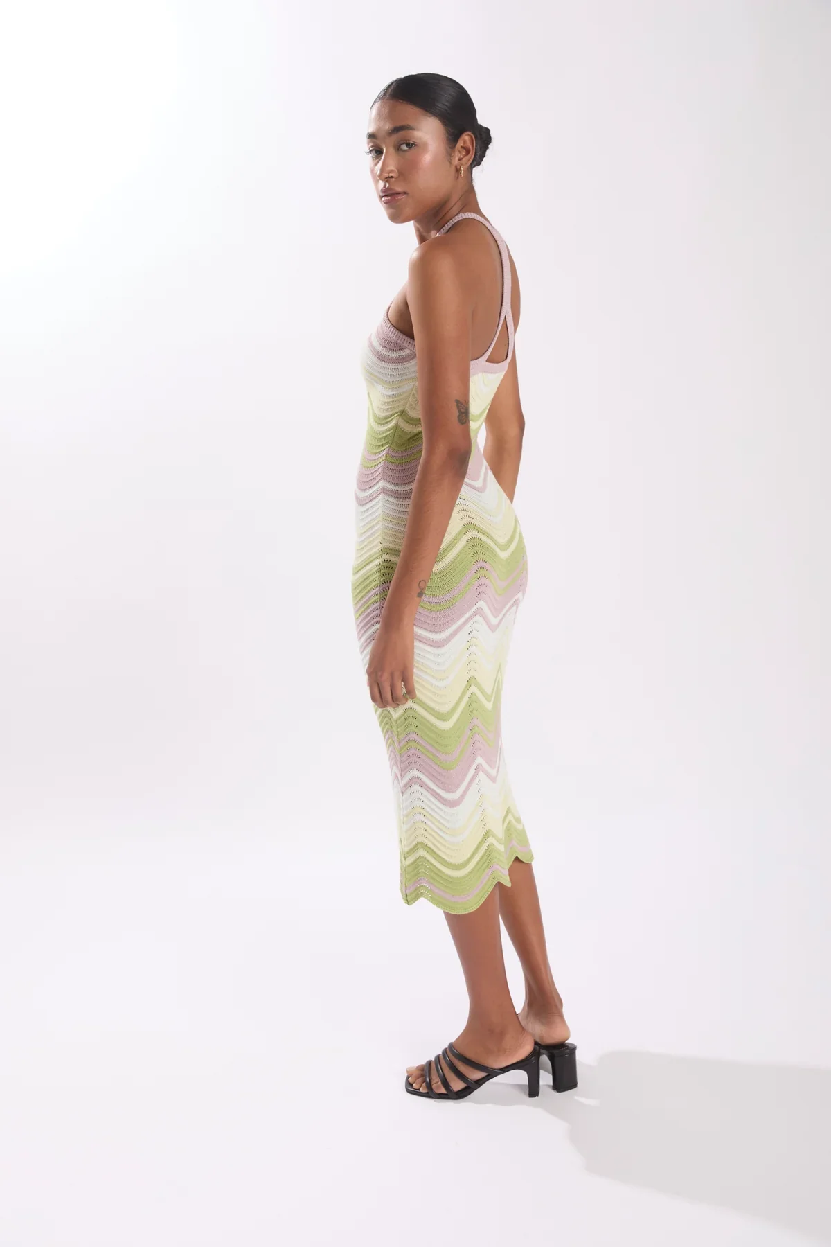 Midi Vestido Adams Burnished - Image 2