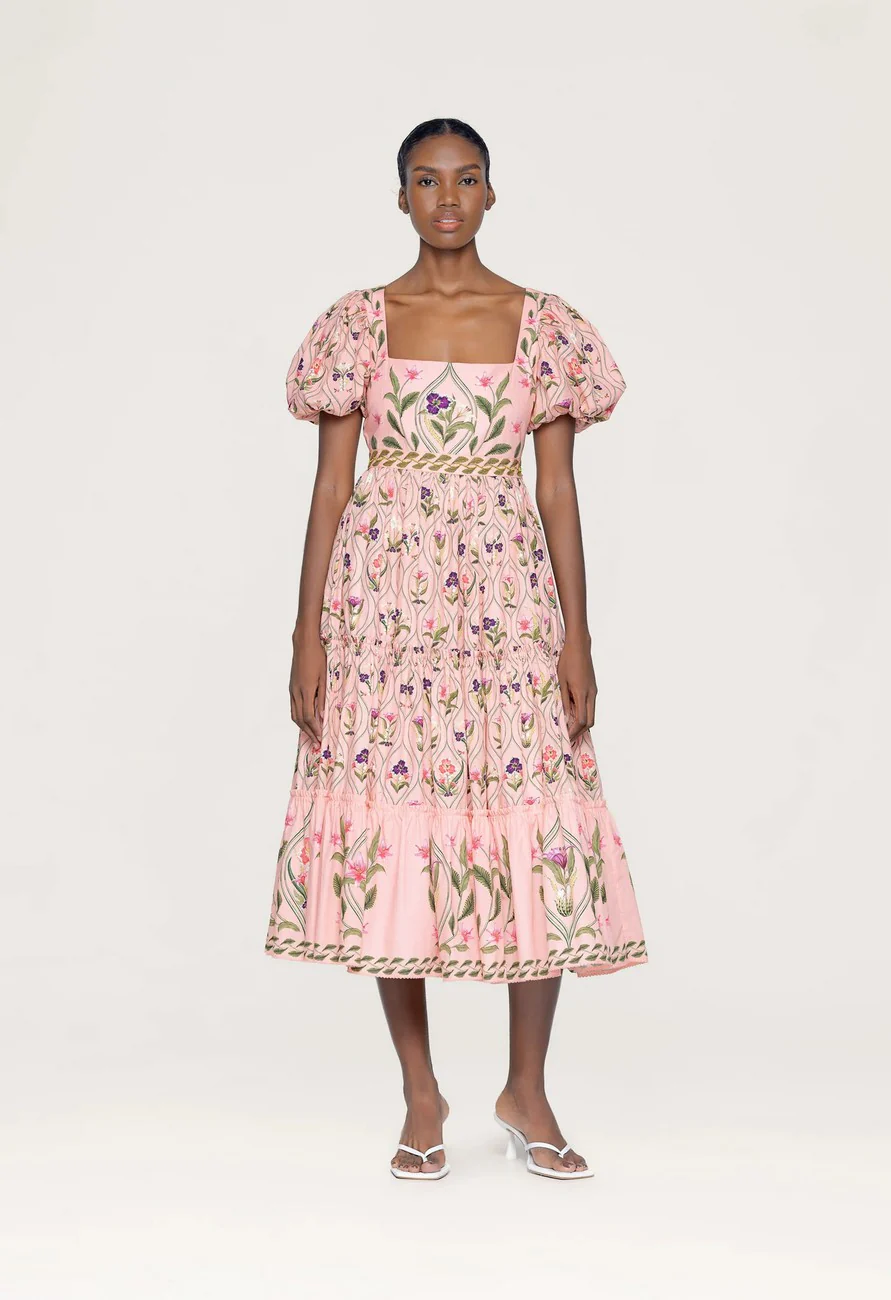 Midi Vestido Alga Pacifico
