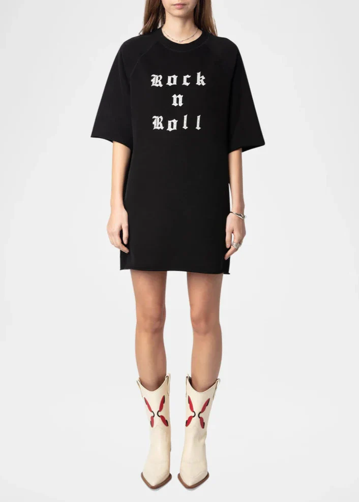 Mini Vestido Rock N Roll