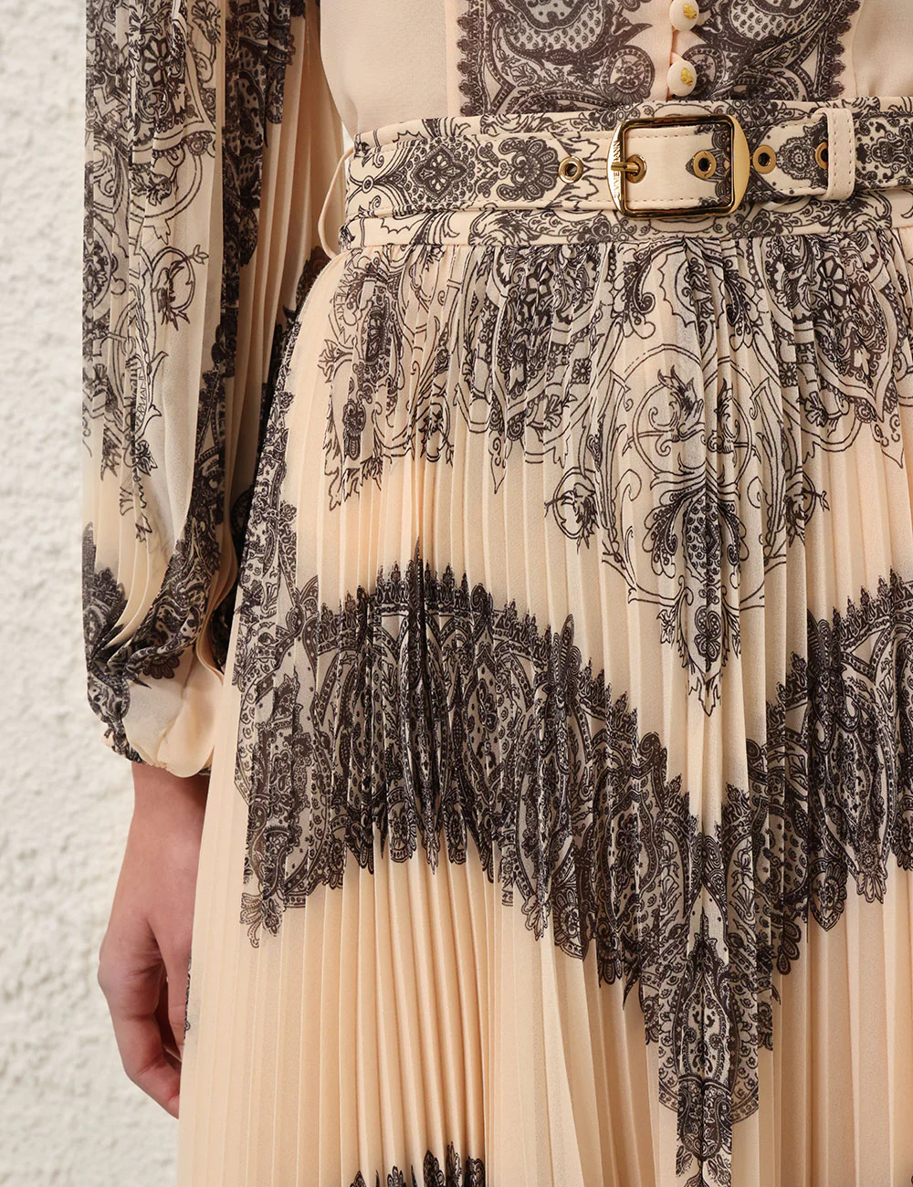 Midi Vestido Illustration Buttoned - Image 4