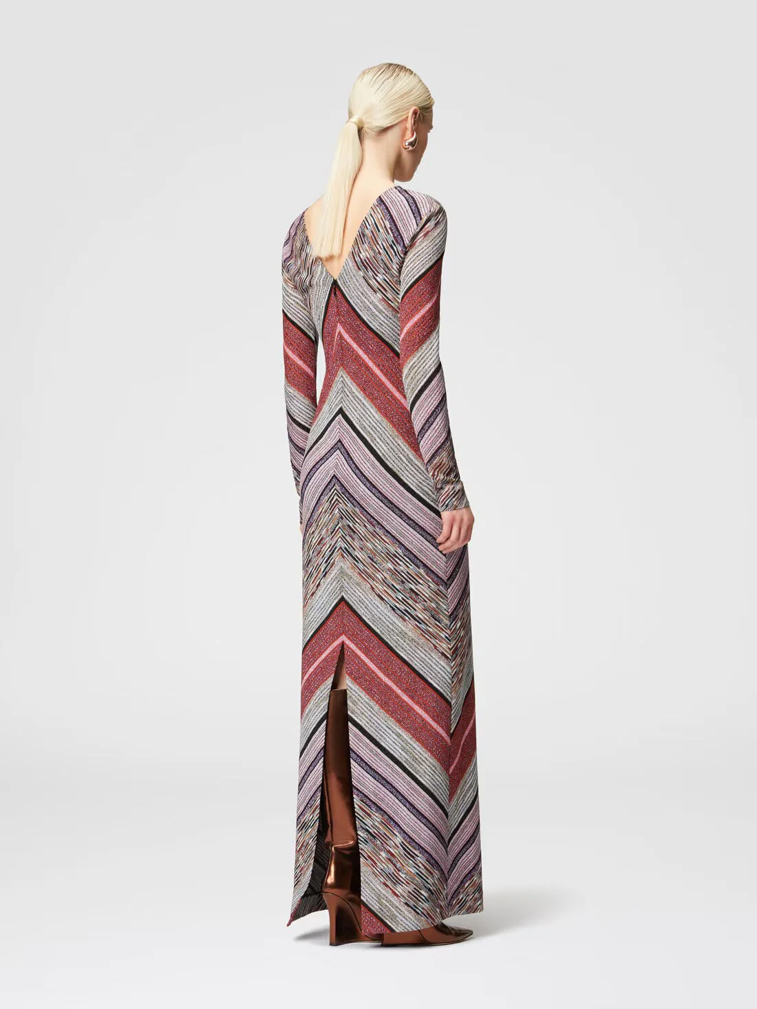 Maxi Vestido Con Escote En V - Image 2