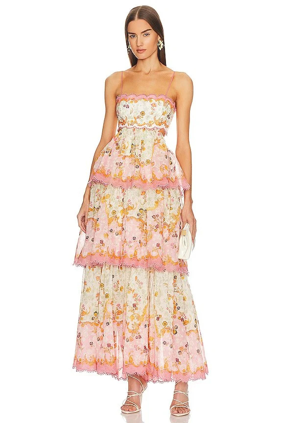 Midi Vestido Laurel Frill