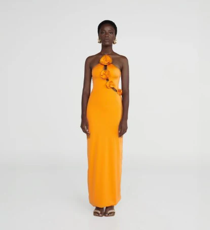 Maxi Vestido Liri Apricot