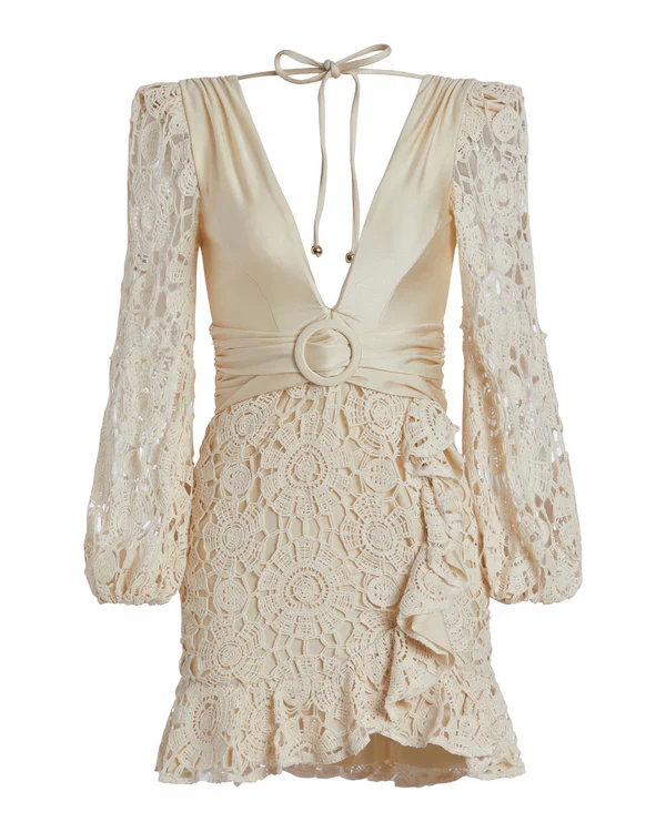 Mini Vestido Crochet