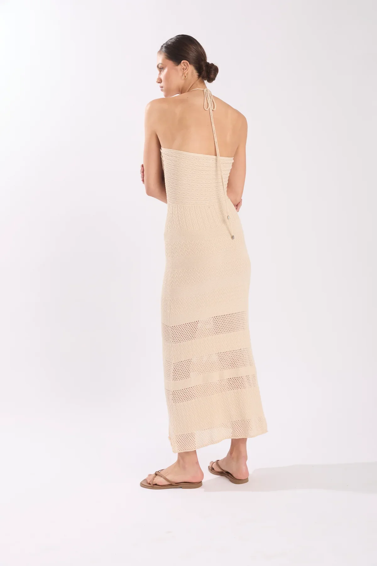 Maxi vestido Pfeiffer Macadamia - Image 2