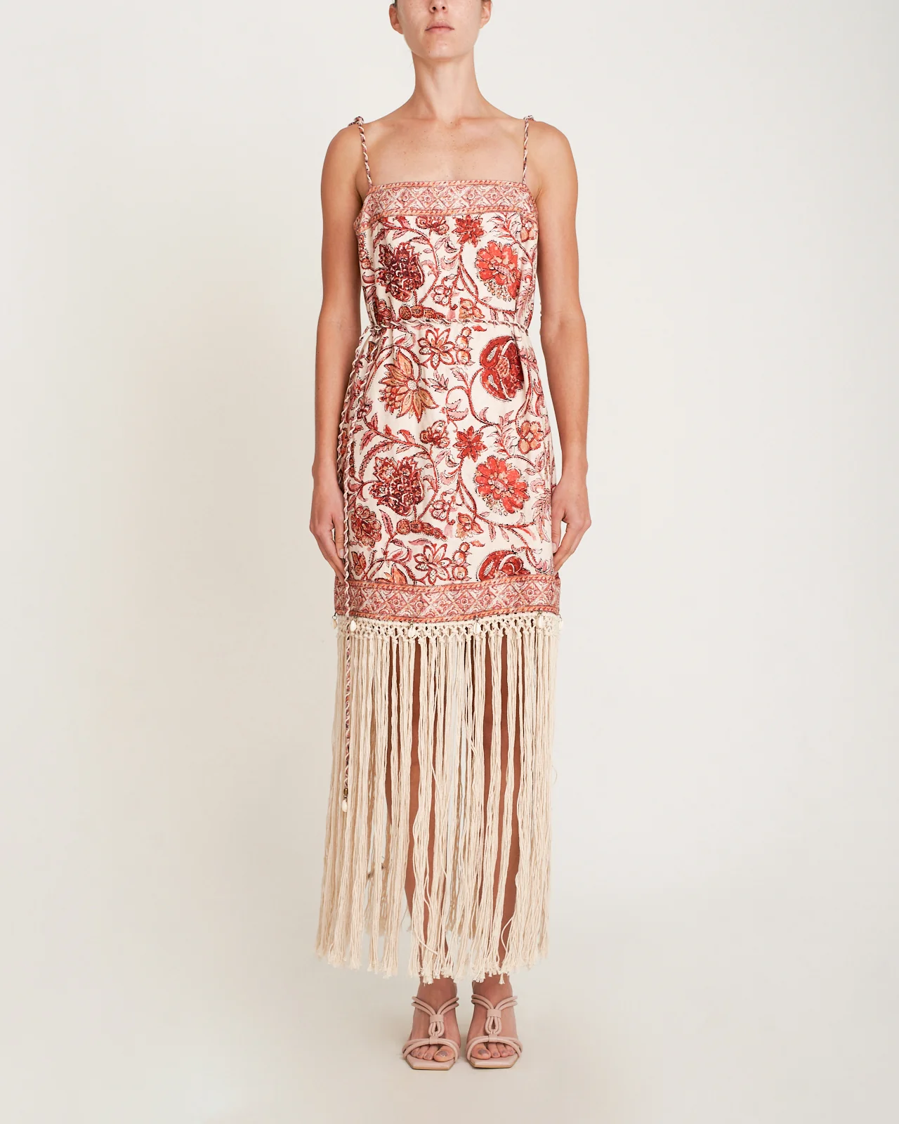 Maxi Vestido Vitali Fringe