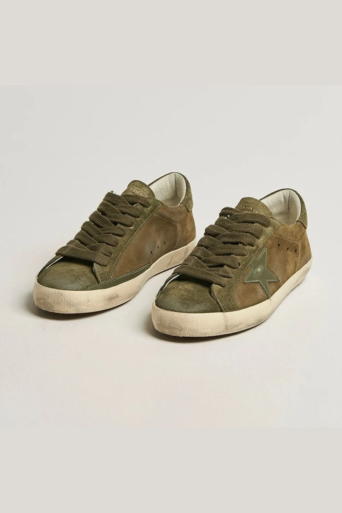 Zapatilla Golden Goose Super Star Suede Upper Leather Star And Heel Hombre - Image 2