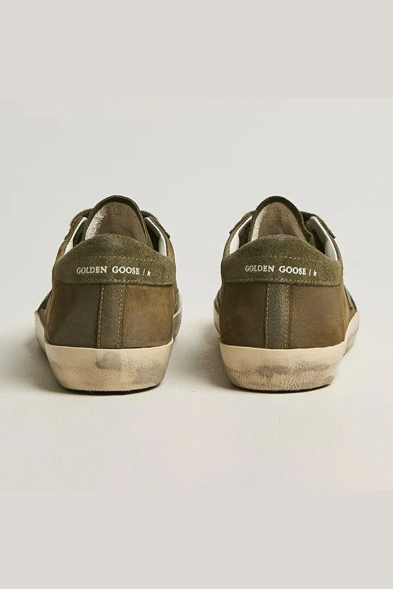 Zapatilla Golden Goose Super Star Suede Upper Leather Star And Heel Hombre - Image 3