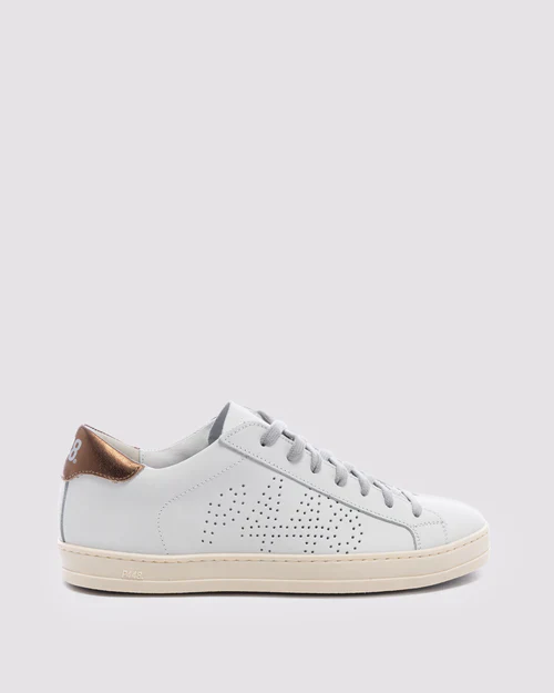Zapatilla John White Bronce Mujer