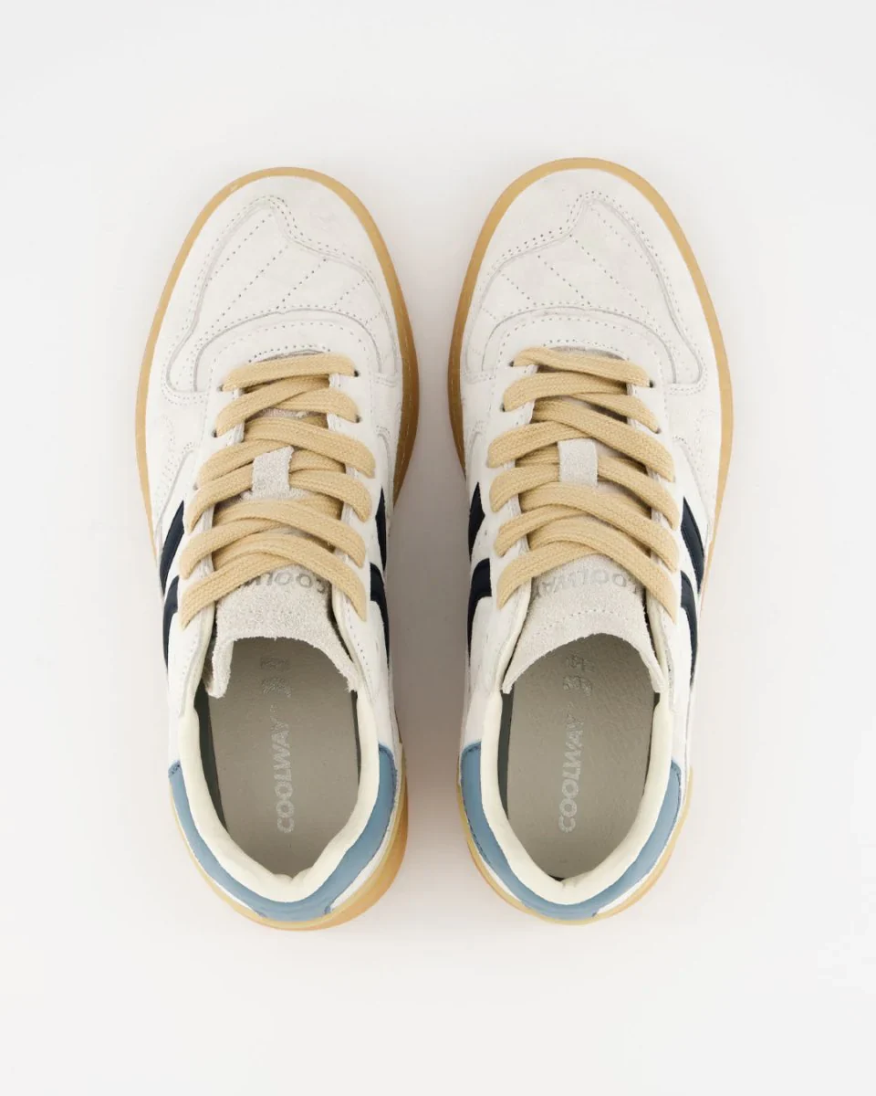 Zapatillas Coolway De Hombre Goal Smokey White - Image 4