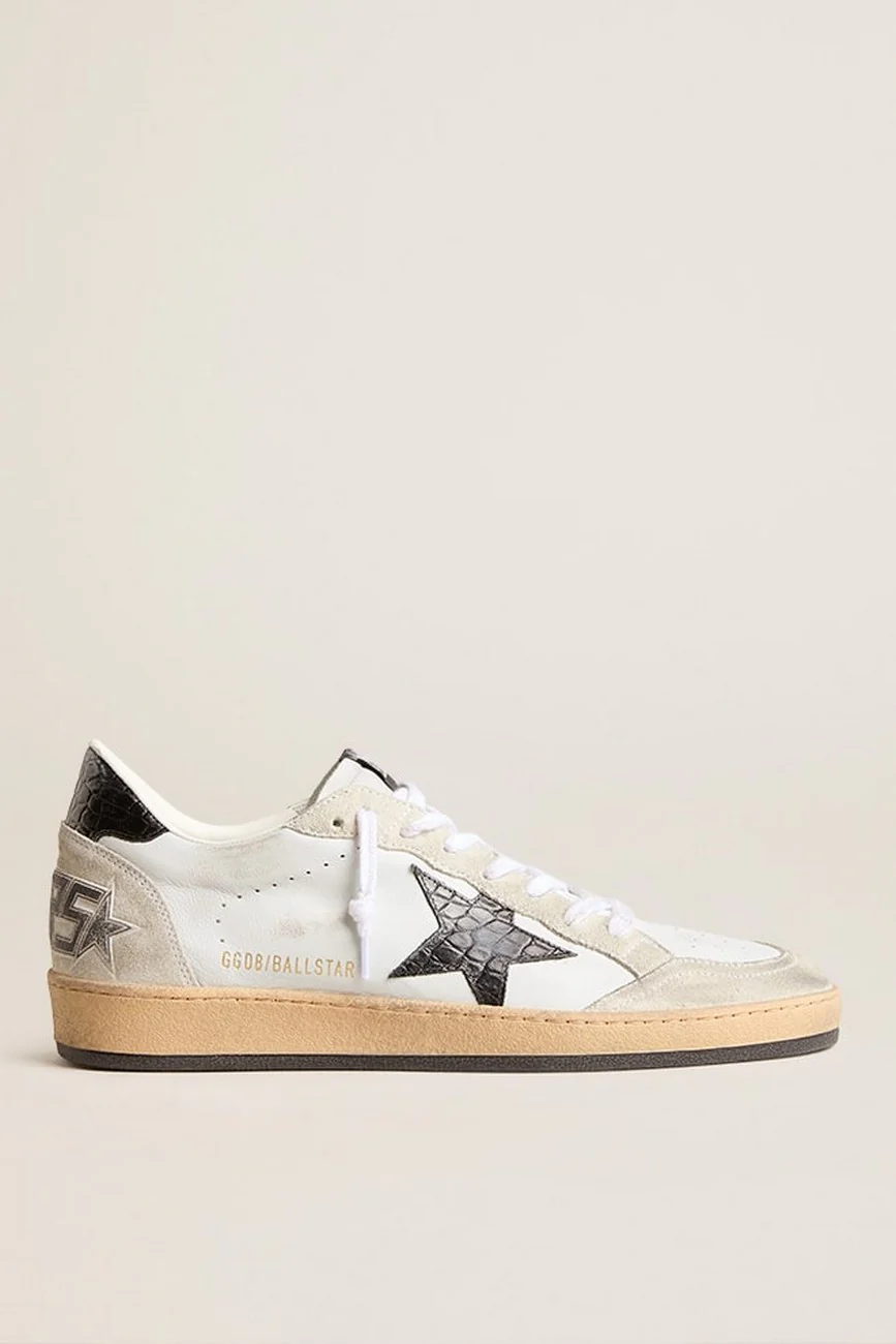 Zapatillas Golden Goose Ball Star Nappa Upper Suede Toe Hombre