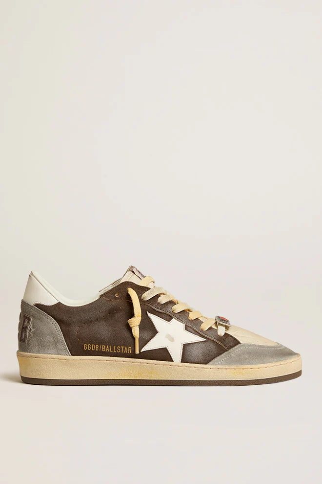 Zapatillas Golden Goose Brown "Ball Star" Hombre