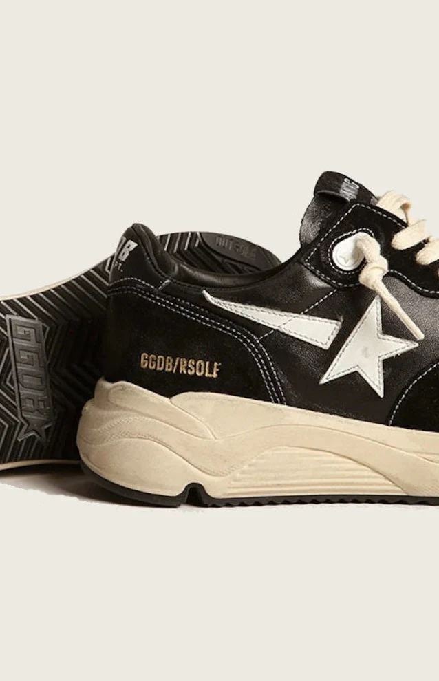 Zapatillas Golden Goose Running Sole Nylon Suede Hombre - Image 2