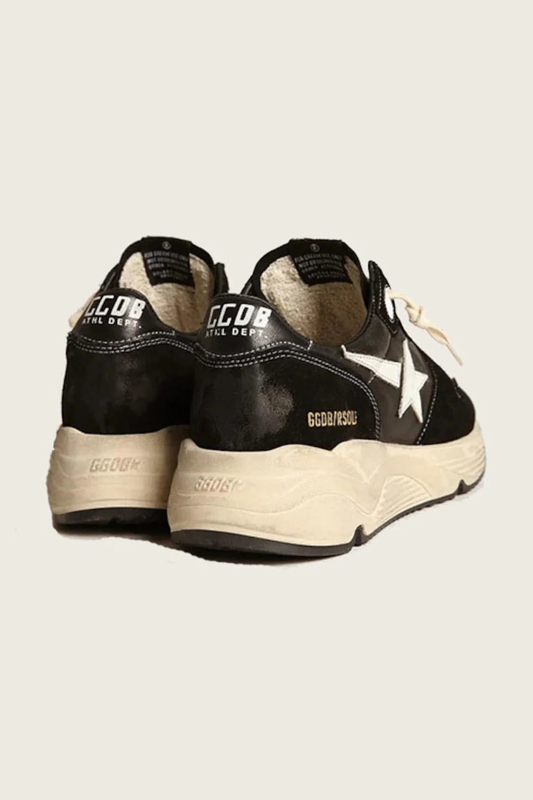 Zapatillas Golden Goose Running Sole Nylon Suede Hombre - Image 3