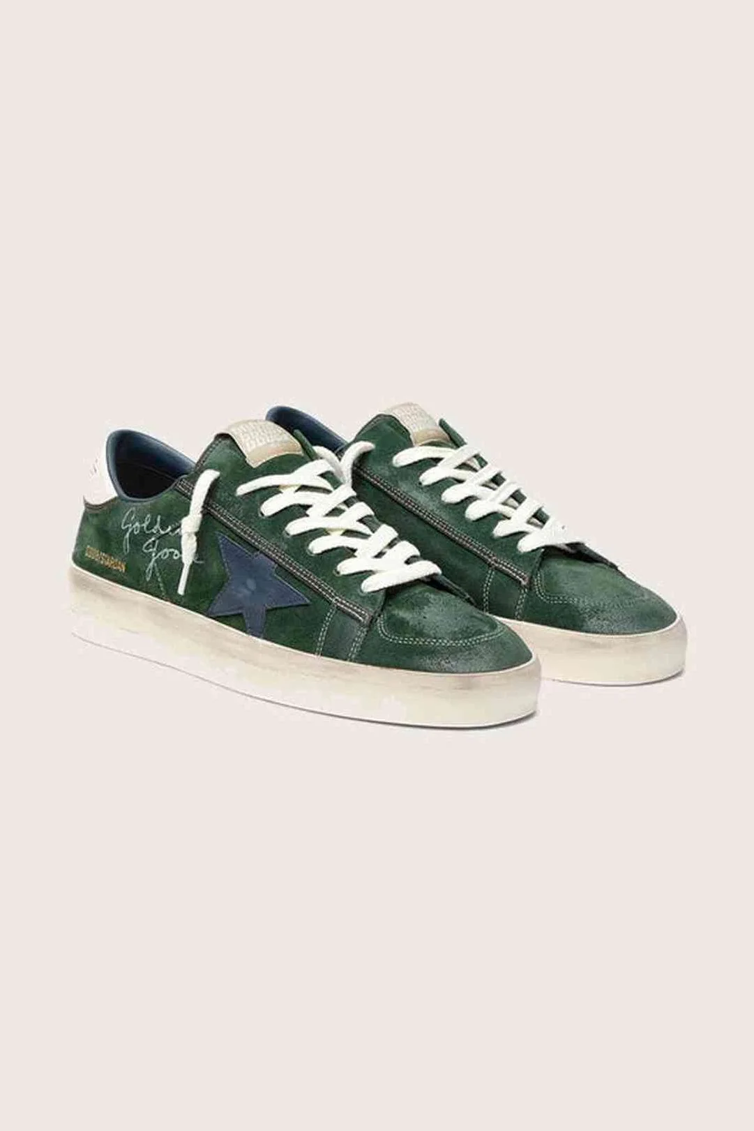 Zapatillas Golden Goose Stardan Suede Leather Star Hombre - Image 3
