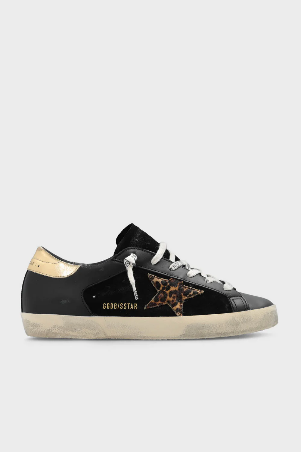 Zapatillas Golden Goose Superstar Sued Leath Leopard Horsy Star Mujer