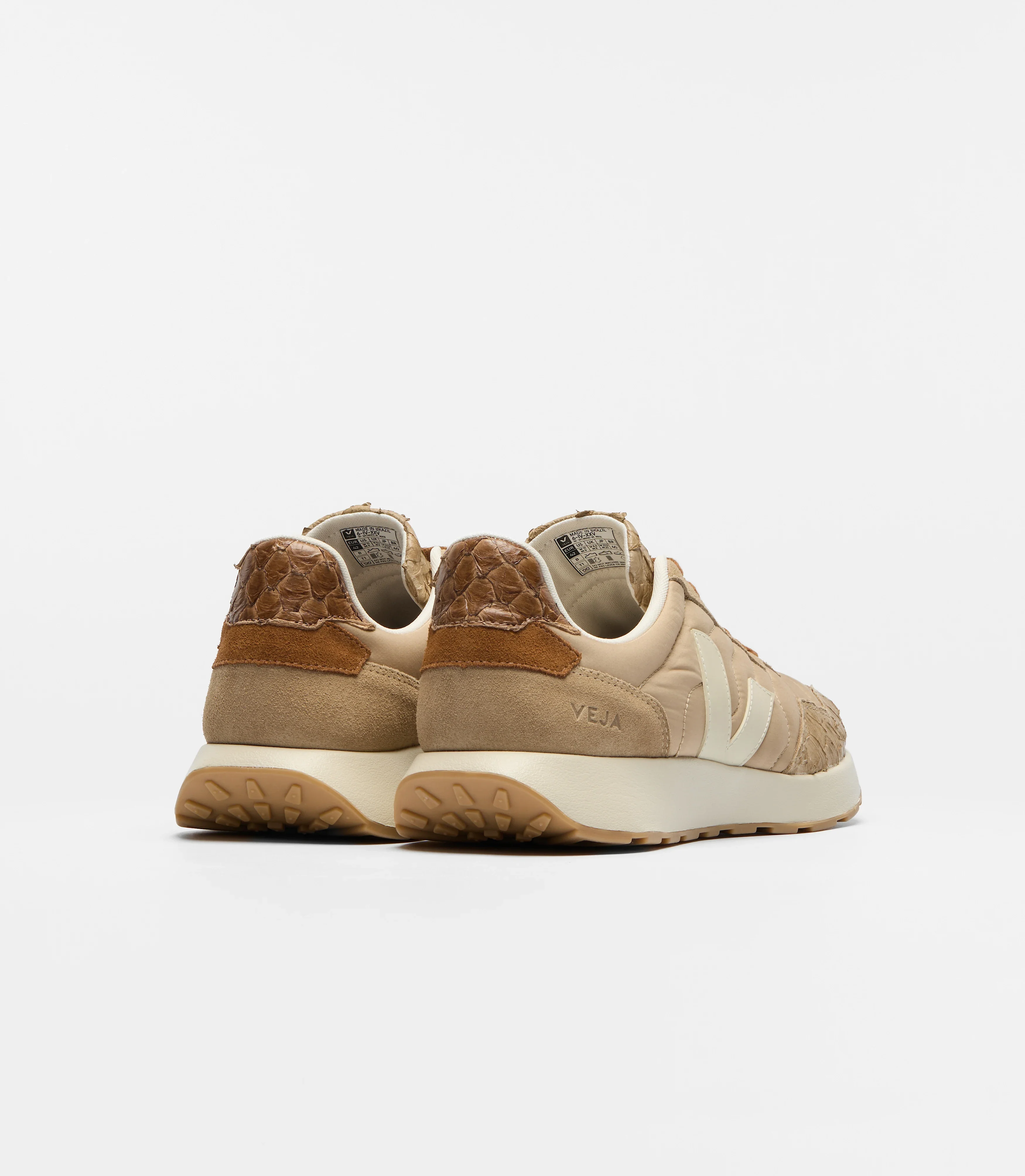 Zapatillas Veja De Mujer Paulistana Nolyn Veja X Misci Almendra - Image 2